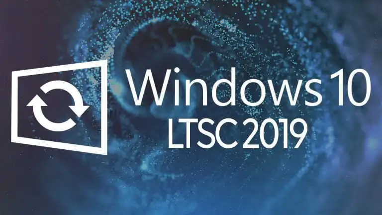 The evaluation version of Windows 10 LTSC 2019 is not activated.
