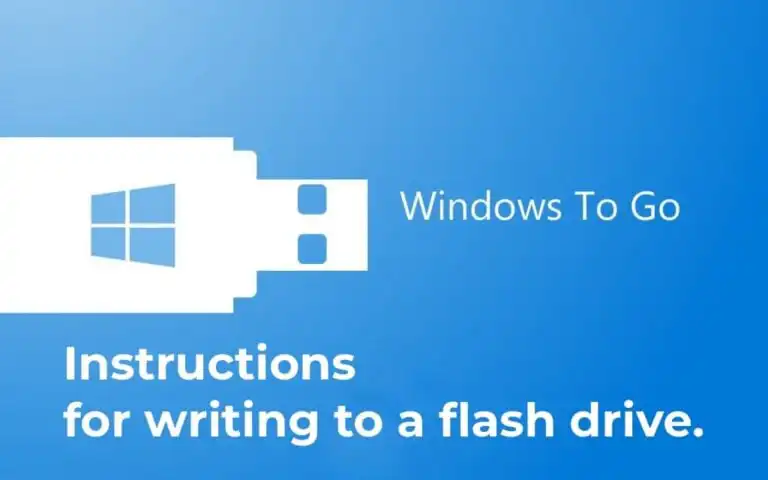 Windows To Go – Creating a Flash Drive with Portable Windows