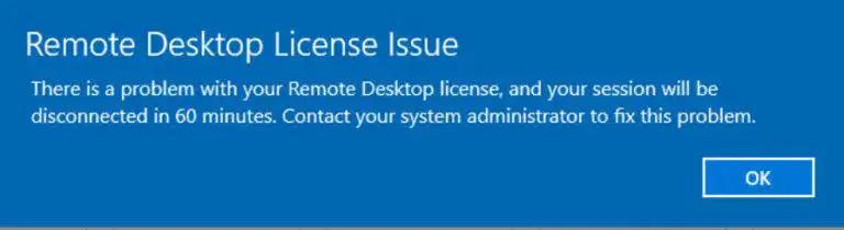 How to fix – Remote Desktop License Issue. There is a problem with your Remote Desktop license