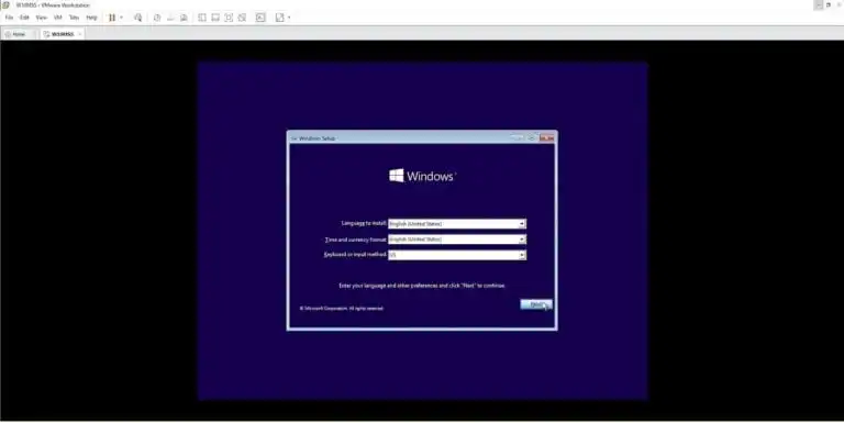 How to install Windows on VMware Workstation Pro