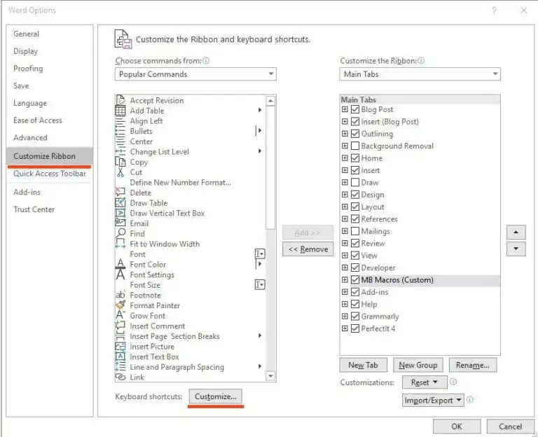 Solution – Microsoft Office hotkeys don’t work