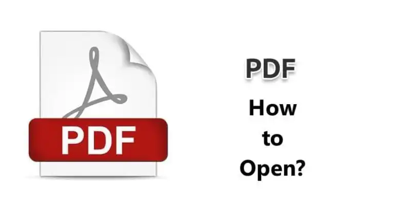 How to open a PDF file – simple instructions