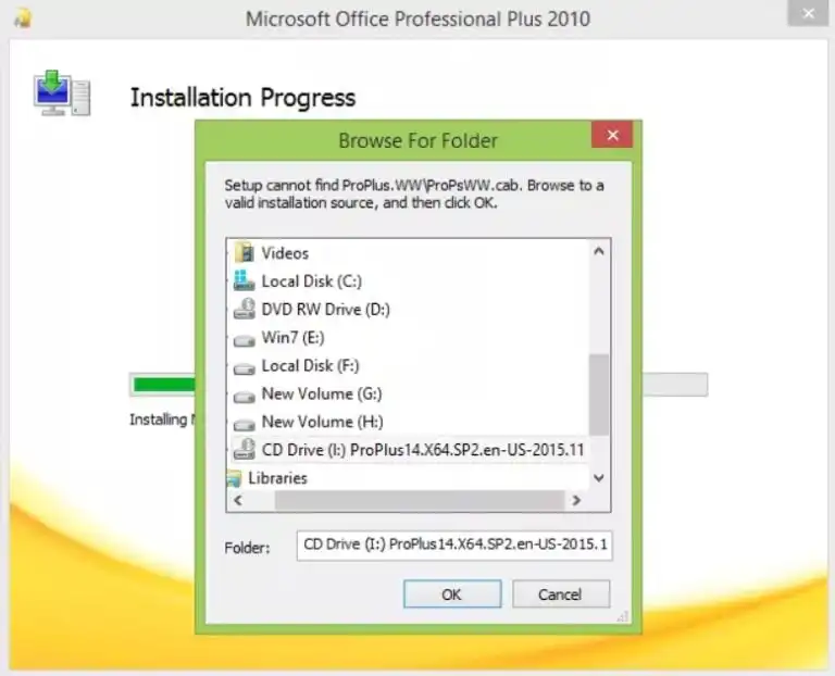 ProPlus.WW\ProPsWW.cab – Installation Error | How to fix?