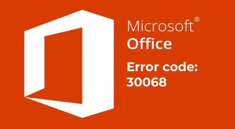 Microsoft Office – Error code 30068-4 (1058)