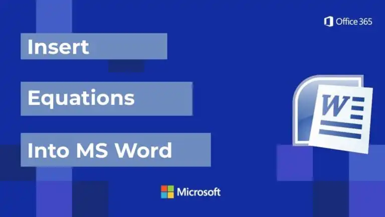 How can you insert math symbols into Microsoft Word