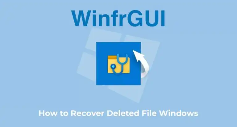 How to Recover Deleted File Windows – WinfrGUI