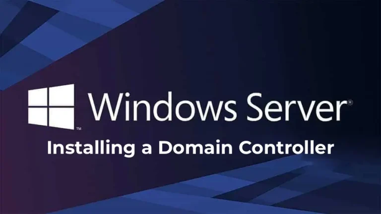 Installing a Domain Controller on Windows Server – Guide