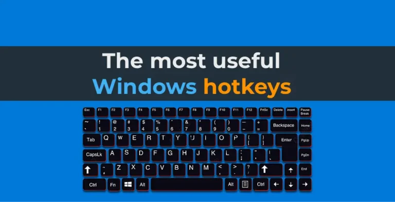The most useful Windows hotkeys
