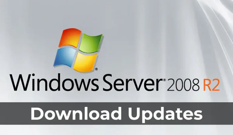 Download Updates for Windows Server 2008 R2