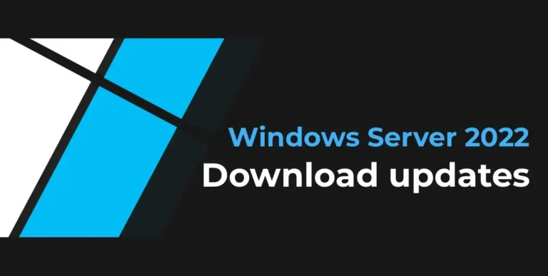 Download updates for Windows Server 2022