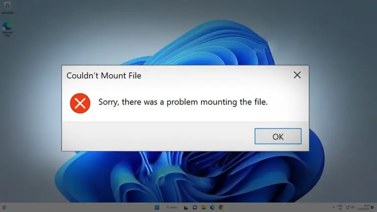 Couldn’t Mount ISO File on Windows