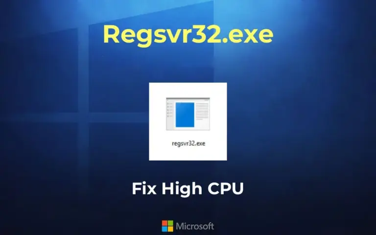 Fix High CPU Usage by regsvr32.exe
