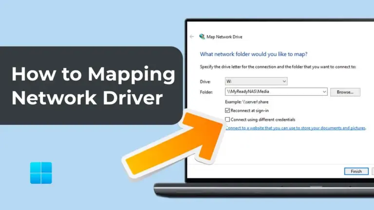 Mapping Shared Folder/Network Driver on Windows