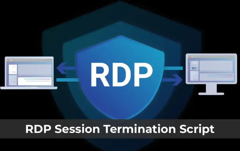 RDP Session Termination Script