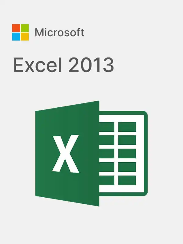 Download
Microsoft Excel 2013