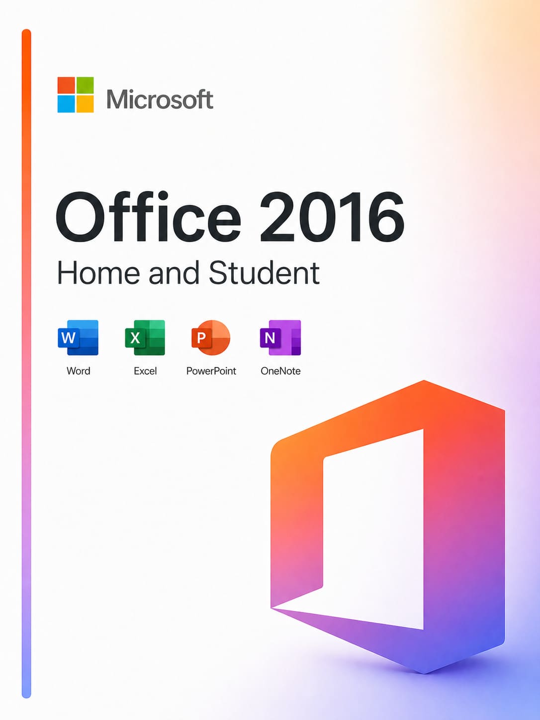 Microsoft Office 2016 Home and Student